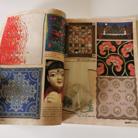 Quiltmania Magazine Quilt #84 Issue 2011 Crafts Quilting Patterns Patchwork - Picture 4 of 6